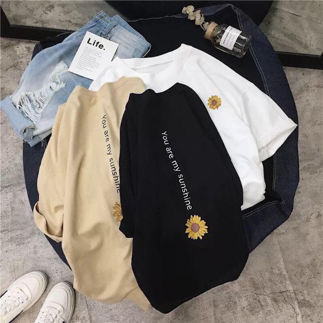 Áo Phông Nữ Unisex 🍁FREESHIP🍁  Giảm 5k khi nhập{ AOTHUN05} – Áo Thun Nữ Unisex