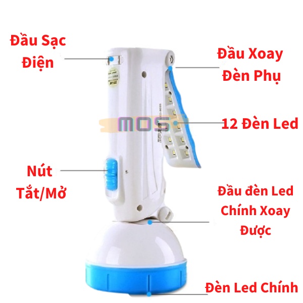 Đèn pin đa năng 2 chế độ  ⚡⚡ 1 đổi 1⚡⚡ DP-9035 Mos Shop