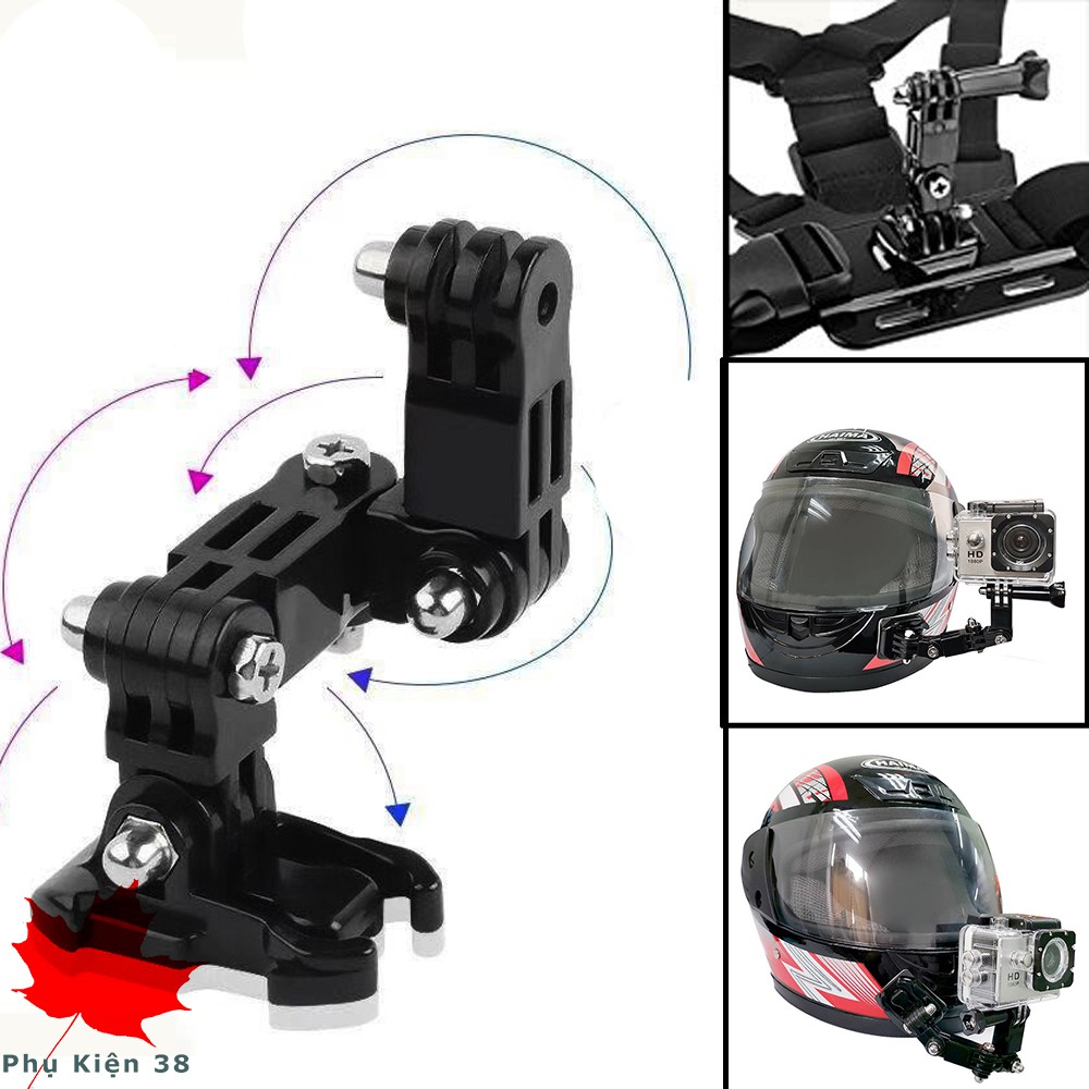 Khớp nối đa chiều - phụ kiện cho GoPro, SJCAM,...