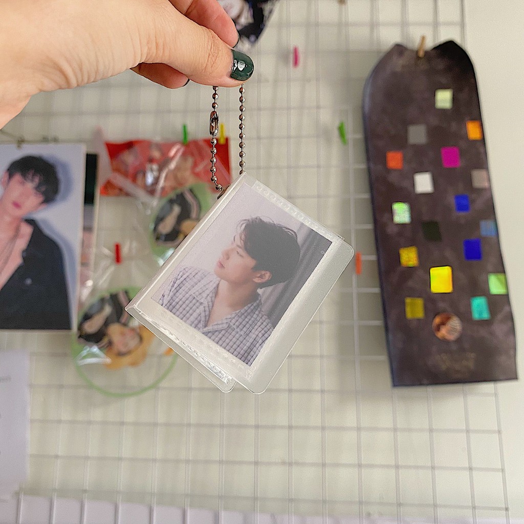 Phôi móc khóa album mini, móc khóa sổ