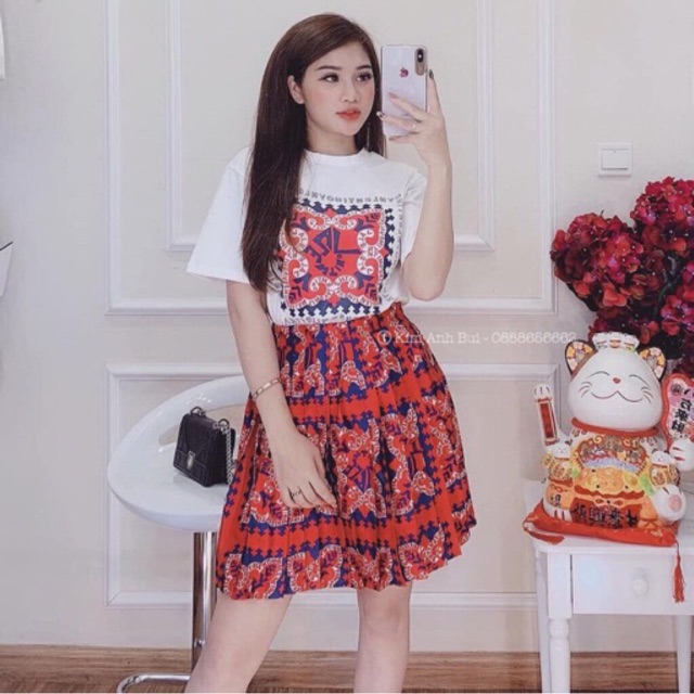 Set phông chân váy dài ( có ảnh thật )