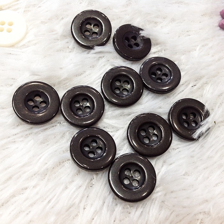 Cúc áo nhựa hoa mai nút trái tim nhiều kiểu dễ thương đính trang trí áo