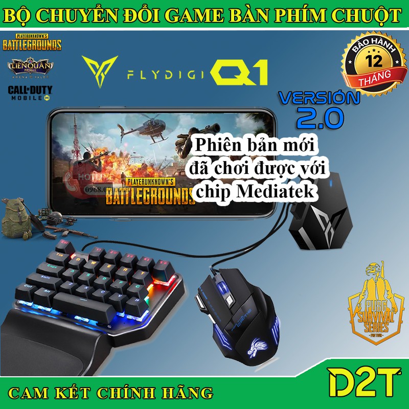 Bộ chuyển đổi chơi game flydigi Q1 - bảo hành 12 tháng