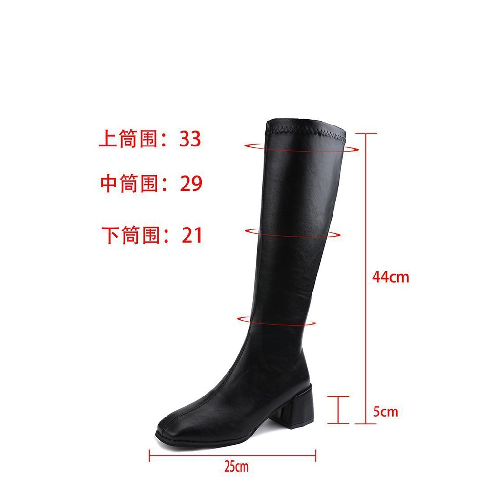 (MS A999-CO SAN) BOOT ĐÙI NỮ - BOOTS ĐÙI NỮ KHÓA SAU GÓT VUÔNG MŨI TRÒN MẪU MỚI NHẤT HÀNG QUẢNG CHÂU