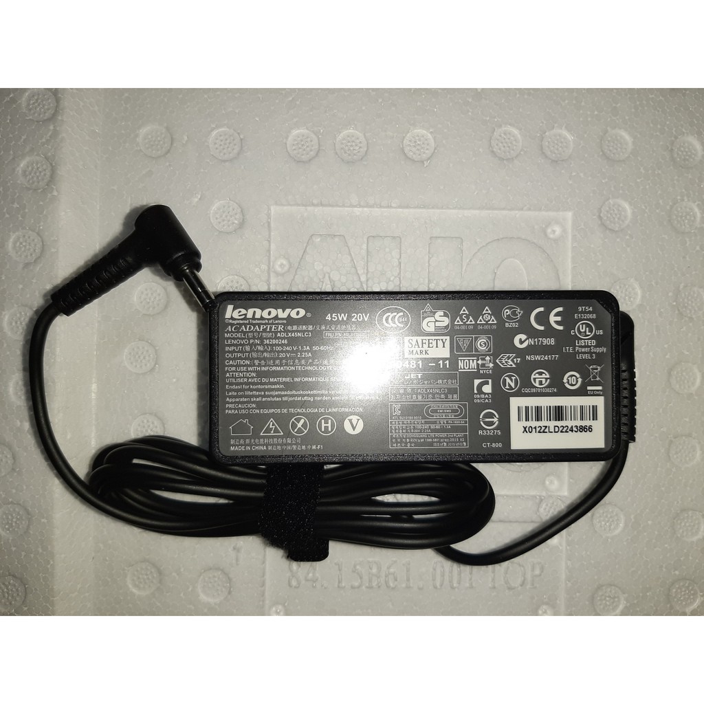 Sạc Laptop Lenovo Idepad 100-14 100-15 110-14 110-15 310-14 310-15 100-15IBY 100-15IBD 100-14IBY 20V chân nhỏ