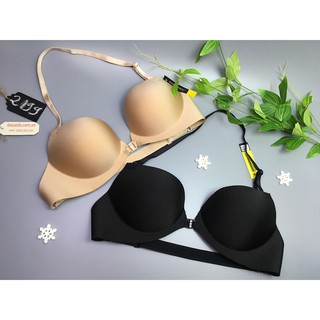 Áo ngực su cài trước,kiểu dáng dây lưng và choàng cổ