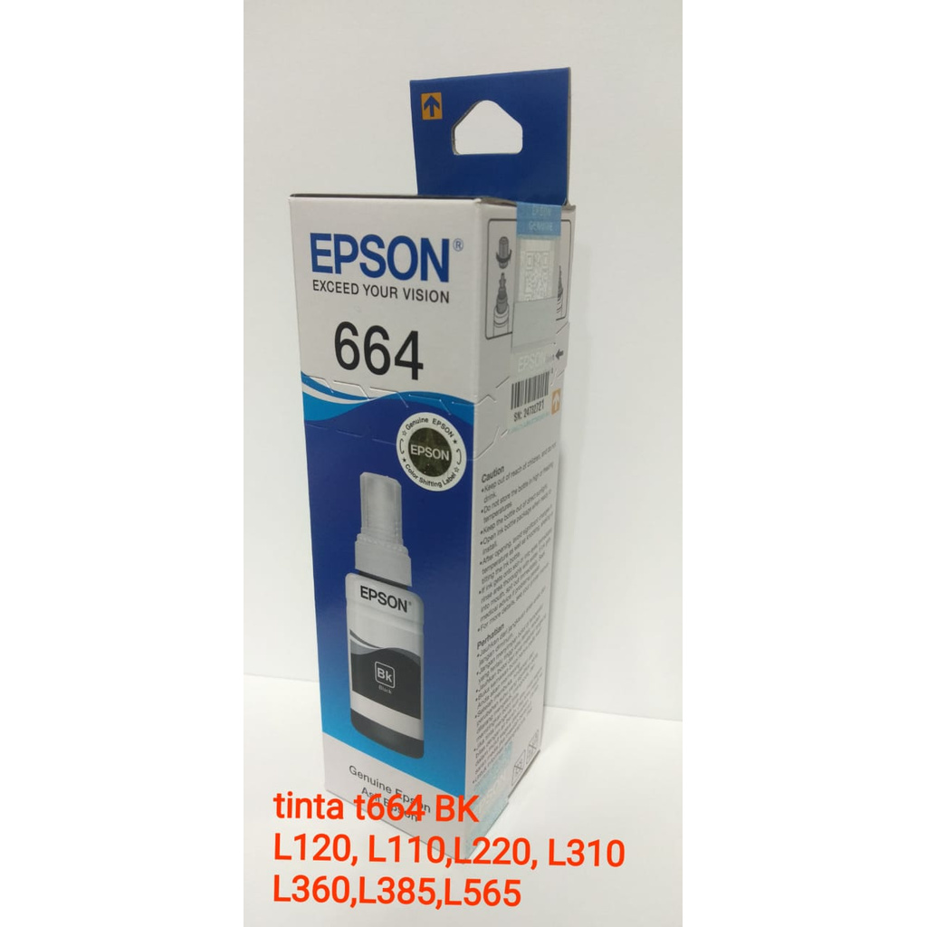 Mực Màu Đen T6Etfe4E Epson 6641 - L110 ,120, L220 E57Dtgfe