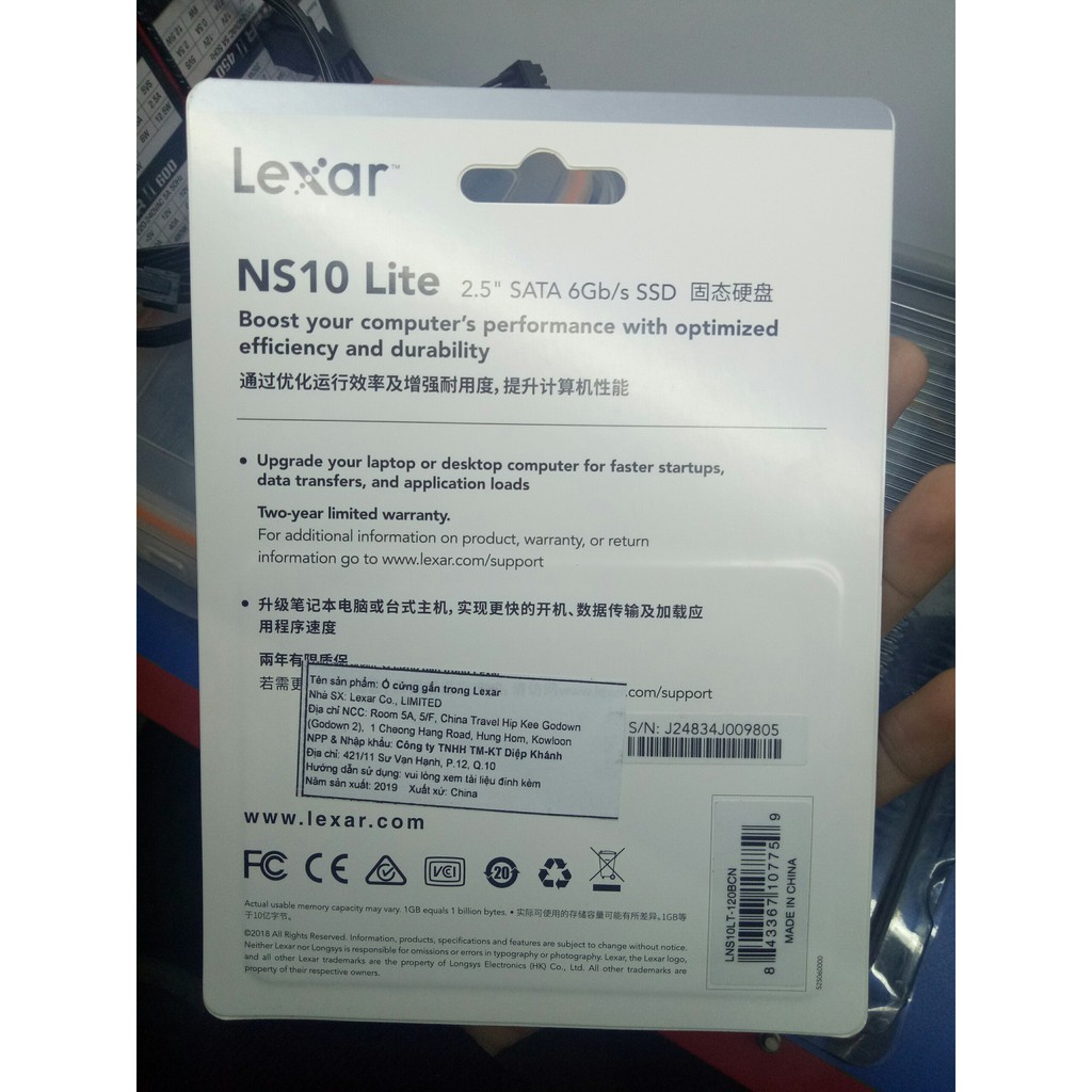 SSD 240GB Lexar NS10 Lite 2.5-Inch SATA III Giá Tốt Nhất Shopee | BigBuy360 - bigbuy360.vn