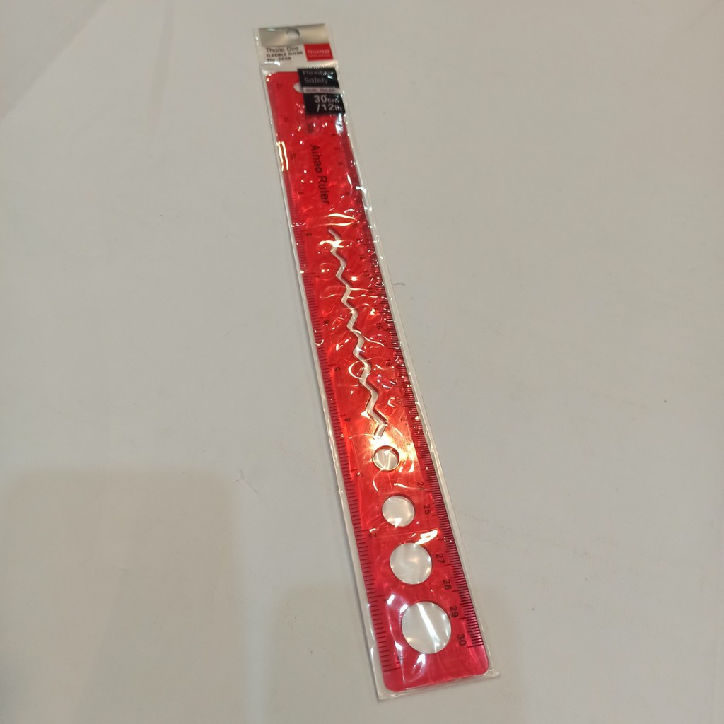 Thước kẻ dẻo Aihao dài 30cm không sợ gãy