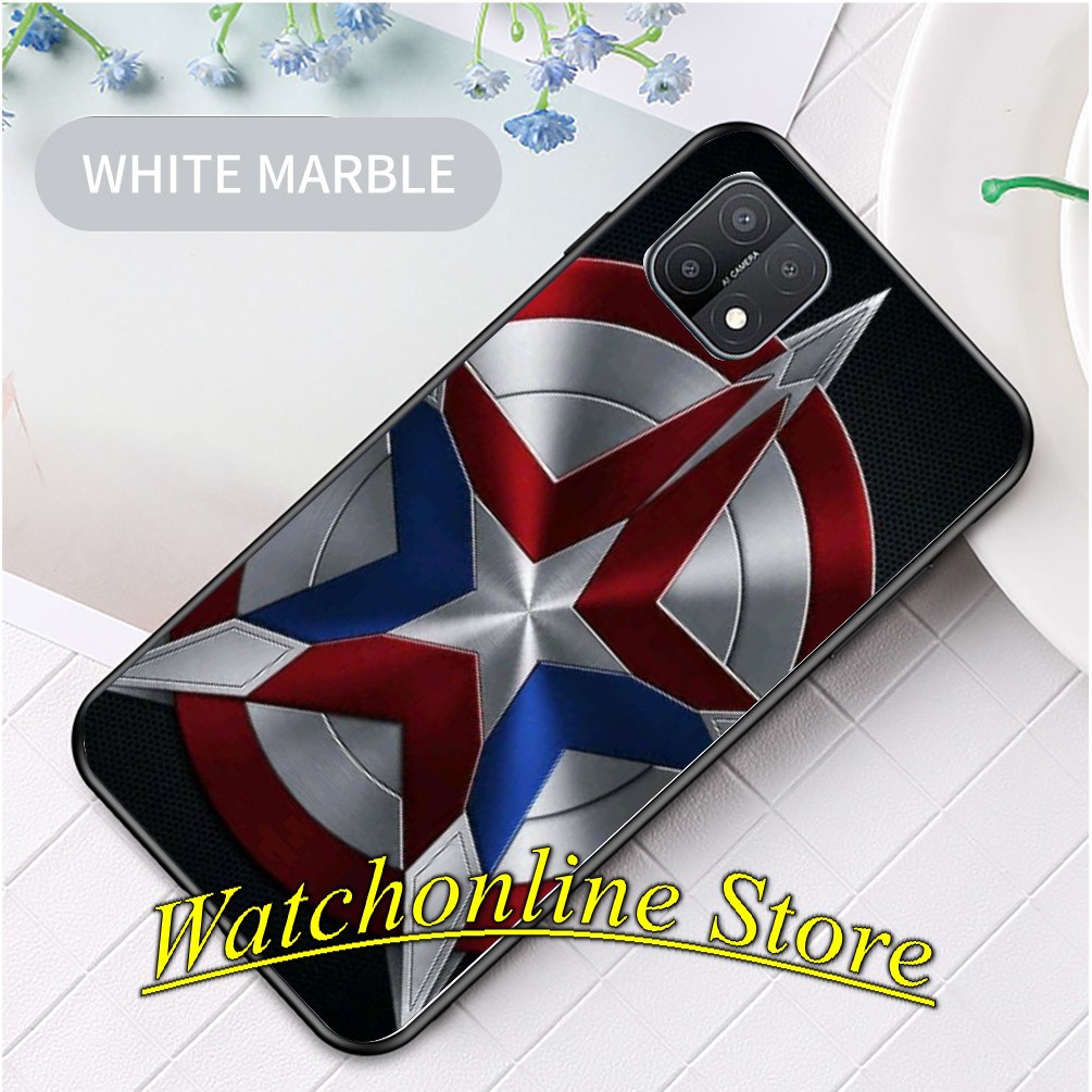 Ốp lưng phủ bóng Realme Q3 Realme Q3 pro Realme GT Realme GT NEO Realme C12 C15 Realme C17 Realme 7i họa tiết Avenger P1
