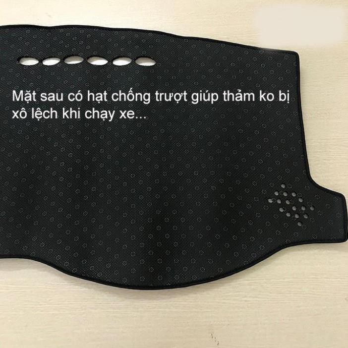 ✅Thảm Taplo Xe Kia Morning Mẫu Lông Cừu Đời 2012 Đến 2020 có đế chống trượt