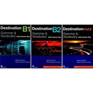 Sách - Combo 3 Cuốn Destination B1 + B2 Và C1&C2 (bản màu mới Tặng bút)