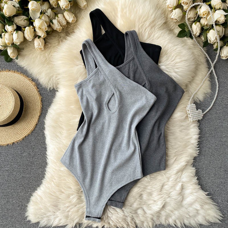 Bodysuit nữ quai chéo khoét ngực BB10 | BigBuy360 - bigbuy360.vn