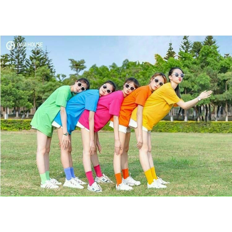 ÁO PHÔNG NHÓM NHIỀU MÀU SẮC, ÁO THUN TRƠN MÀU SẮC ĐỒNG PHỤC ĐI BIỂN ĐI DU LỊCH CHO HỘI NHÓM, ÁO TEAMBUILDING