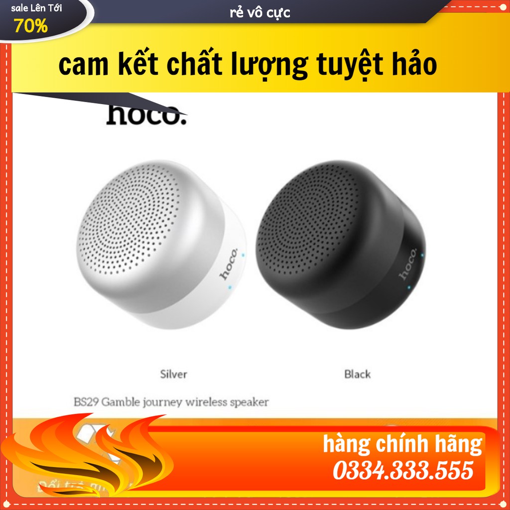 Loa Bluetooh mini HOCO BS29 Cameron -hỗ trợ nghe gọi -pin LiPo 600mAH - Chính hãng [CAM KẾT HÀNG SỊN]