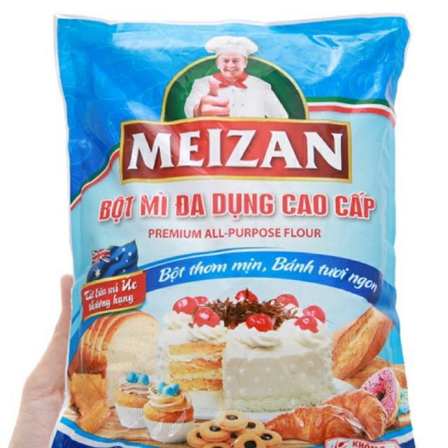 Bột Mì Đa Dụng Cao Cấp Meizan Gói 500g