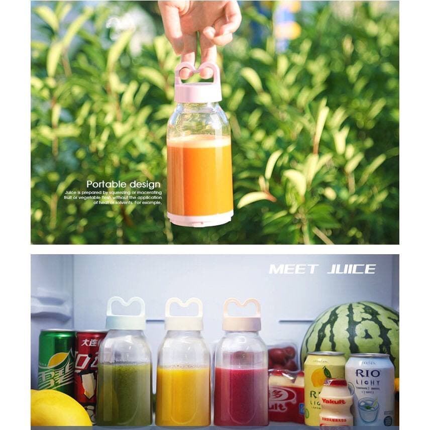 Máy Xay Sinh Tố Đa Năng Cầm Tay Meet Juice - an toàn Siêu tiện lợi, bổ sung vitamin cho cơ thể