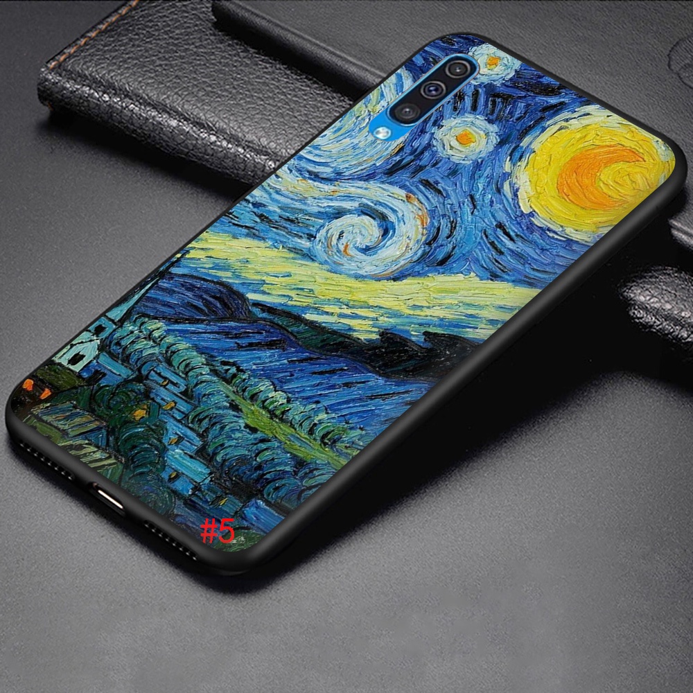 Ốp Điện Thoại Họa Tiết Tranh Van Gogh 97FVC Dành Cho Samsung Note 8 9 10 20 Ultra Plus Lite J4 J6 Prime