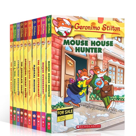 [Freeship]Bộ Nhập - Geronimo Stilton 10C (Tập 61 - 70)