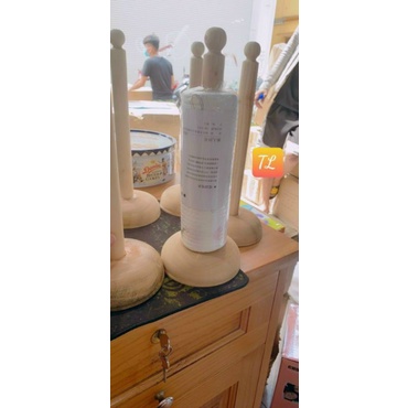 Cây để giấy đứng, Cột trụ để giấy khăn lau đa năng trang trí Bếp, decore bàn ăn bằng gỗ
