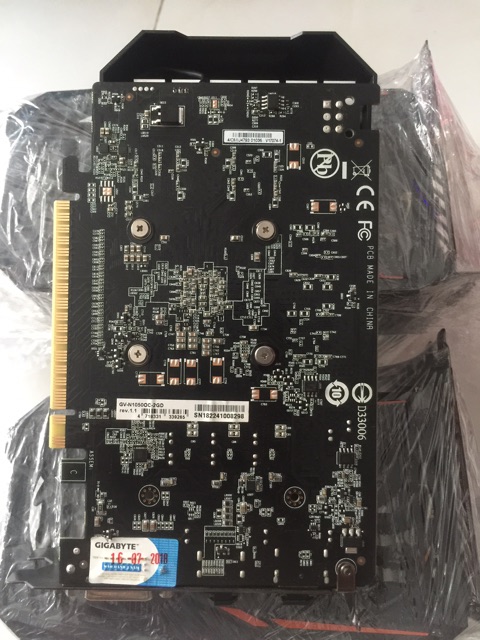 Vga  Gigabyte GTX 1050 2GD5 2fan, like new, giá rẻ