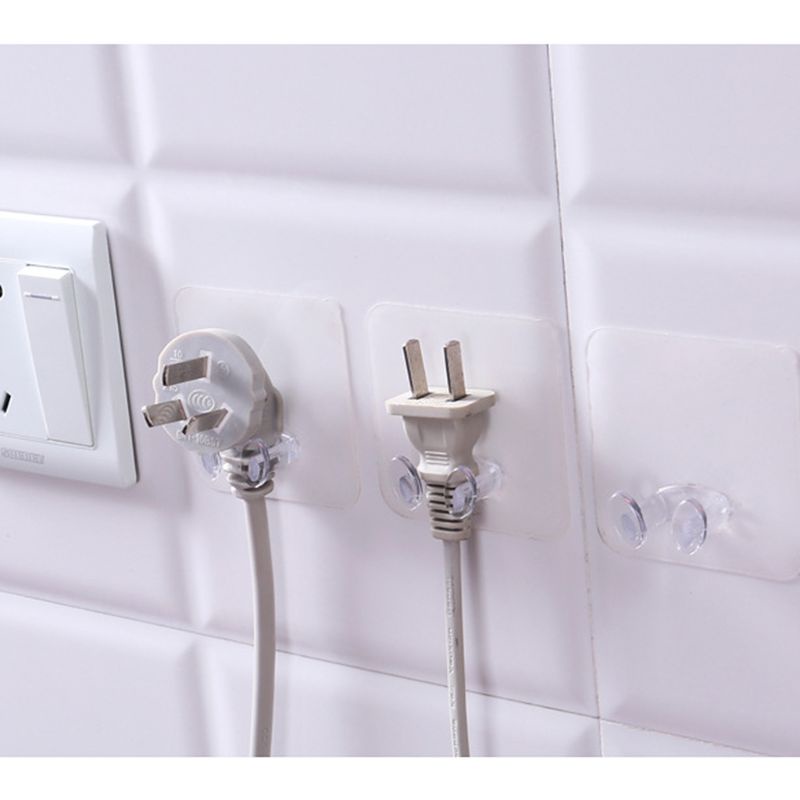 Set 5 Móc Treo Tường Gắn Tường Đa Năng Cho Phòng Tắm/Văn Phòng