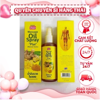 Dầu xoa bóp plai gừng dạng xịt thái lan