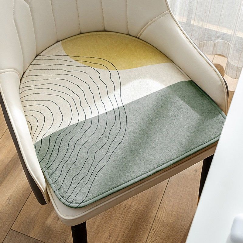 Đệm Lót Ghế Ngồi Bằng Da Phong Cách Bắc Âu Sang Trọng