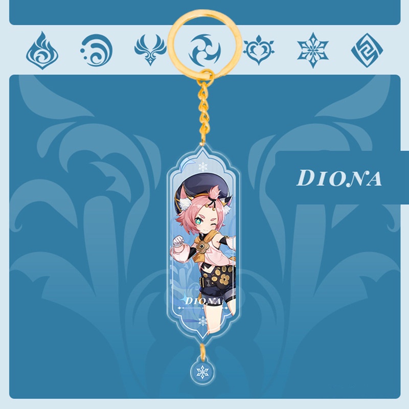 Móc Khóa Hình Nhân Vật Game Dễ Thương