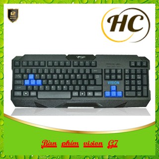 BÀN PHÍM CHUYÊN GAME VISION G7/ BOSSTON G7 CHÍNH HÃNG