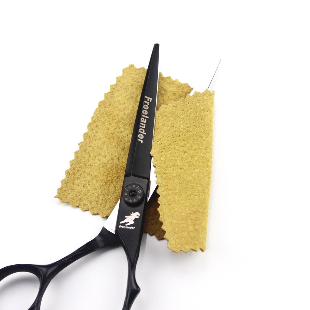 Miếng da cừu dùng lau kéo cắt tóc