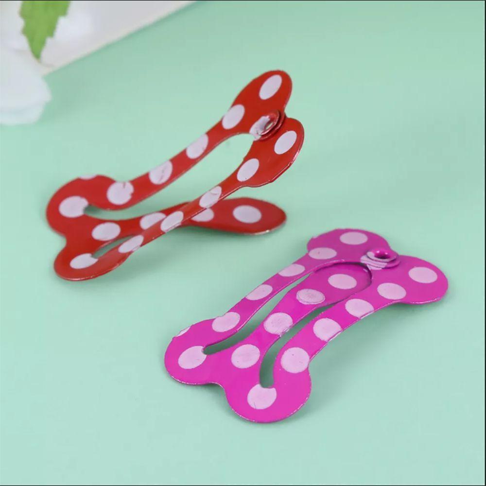AARON1 Set 5 Kẹp Lông Chó Hình Khúc Xương Dễ Thương