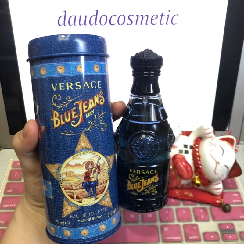 [ fullsize ] Nước hoa Versace Blue Jeans EDT 75ml