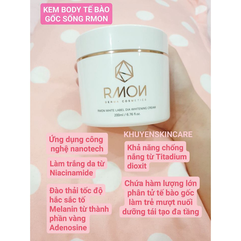 Kem Dưỡng Trắng Body RMON