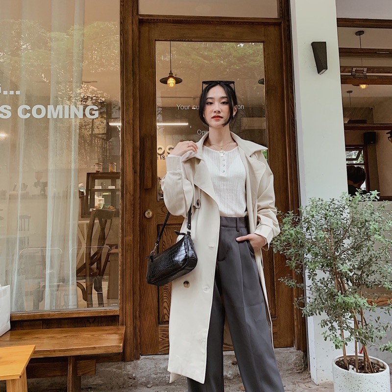 ÁO MANGTO HÀN QUỐC CHẤT ĐẸP SIÊU HOT2020 ( 3 màu - có sẵn) | BigBuy360 - bigbuy360.vn