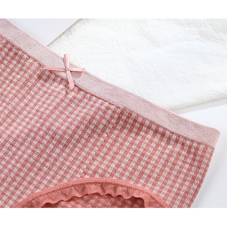 Quần lót nữ, quần lót nữ cotton thun lạnh viền ren đẹp | BigBuy360 - bigbuy360.vn