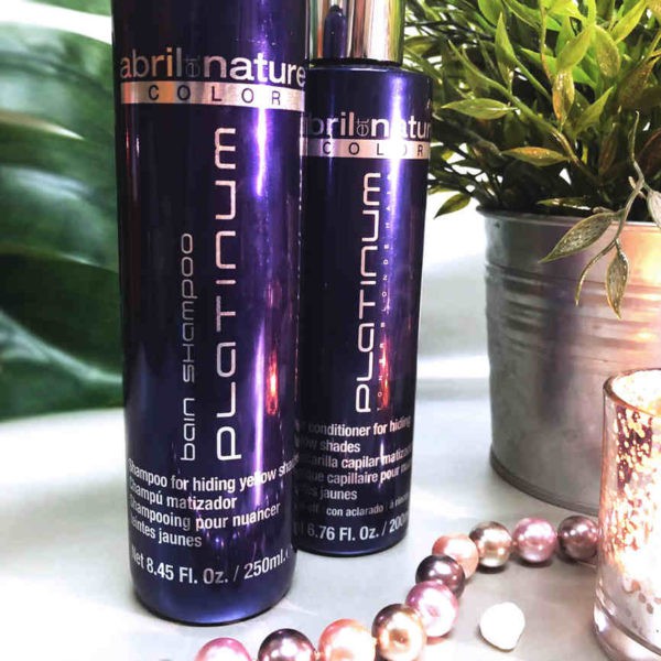 HẤP KHỬ VÀNG ABRIL ET NATURE COLOR PLATINUM TONER BLONDE HAIR 200ML - 1000ML