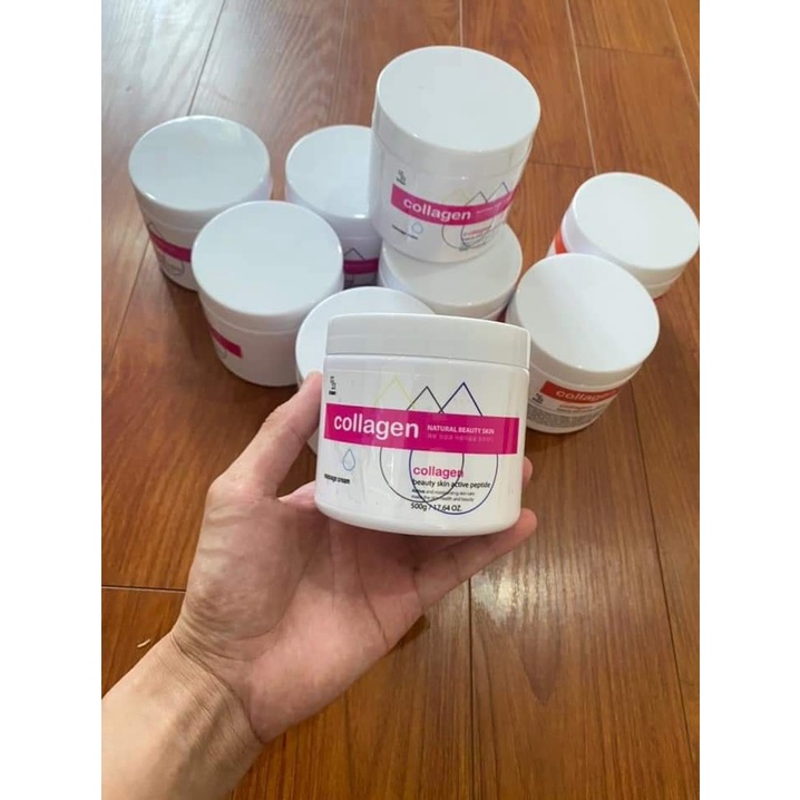 KEM MASSAGE COLLAGEN ( hũ nhỏ 500gr)