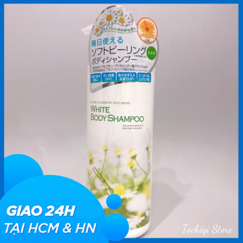 Sữa tắm trắng da toàn thân Manis White Body Shampoo 450ml