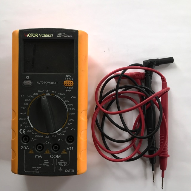 Đồng hồ vạn năng số VC890D