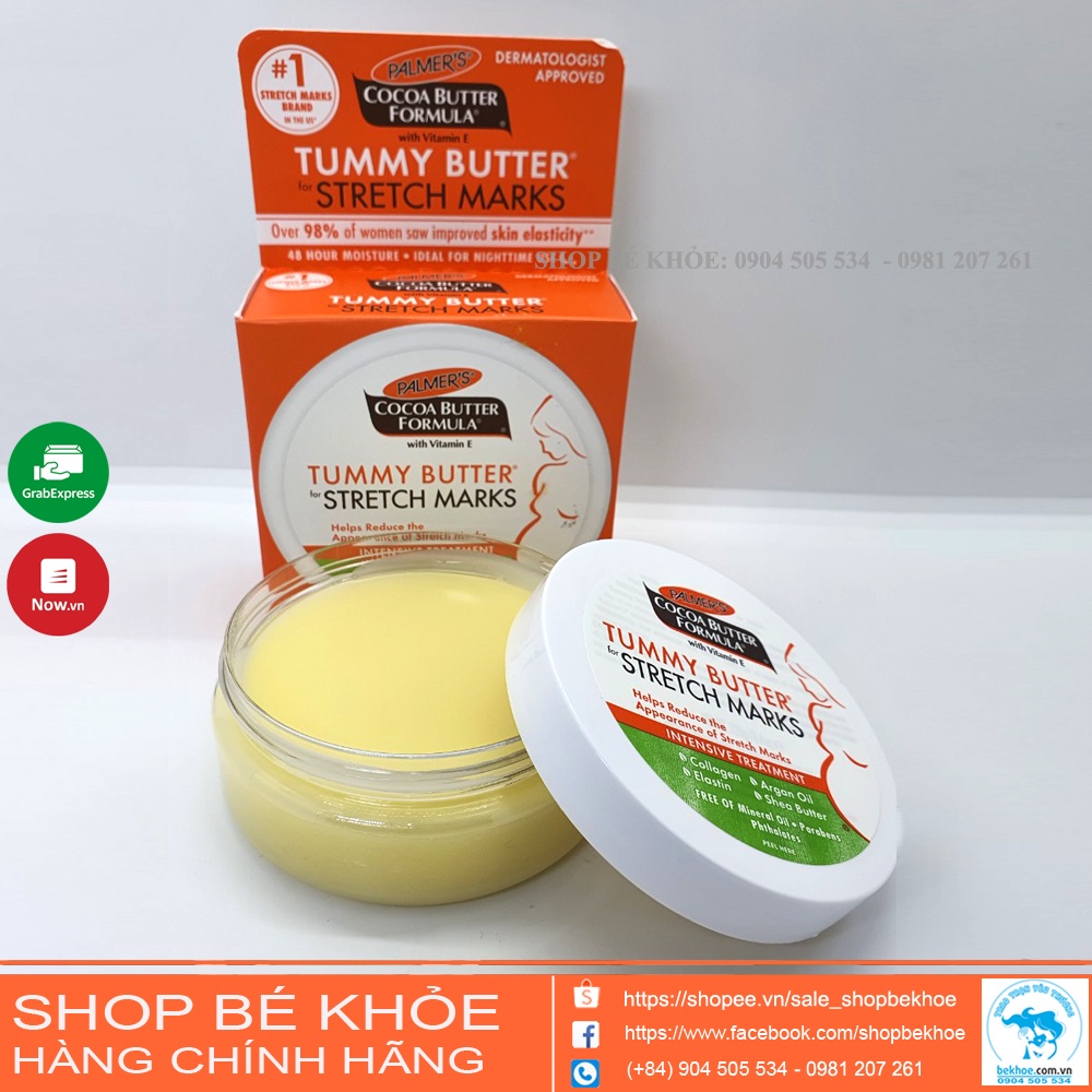 Kem bơ rạn da Palmer's - Palmer's Cocoa Butter Formula Tummy Butter 125gr