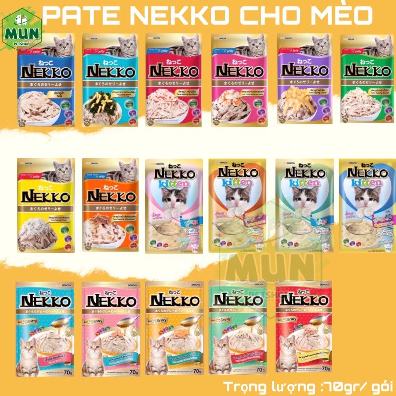 Pate Nekko gói 70gr