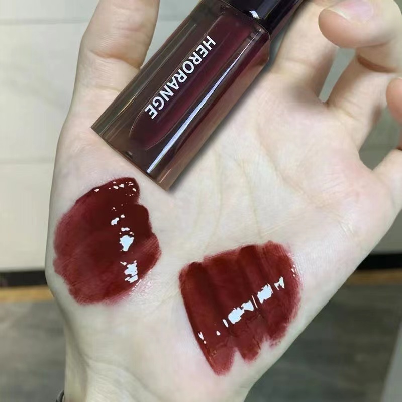 Son Bóng HERORANGE Dạng Lỏng Dưỡng Ẩm Làm Trắng Da Không Dễ Phai Màu