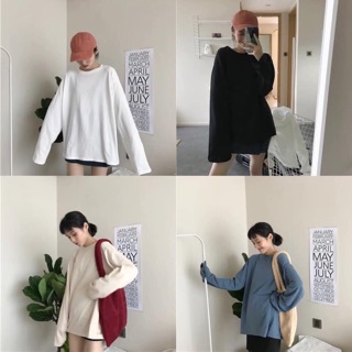 [ Gom order ] Áo dài tay thu đông