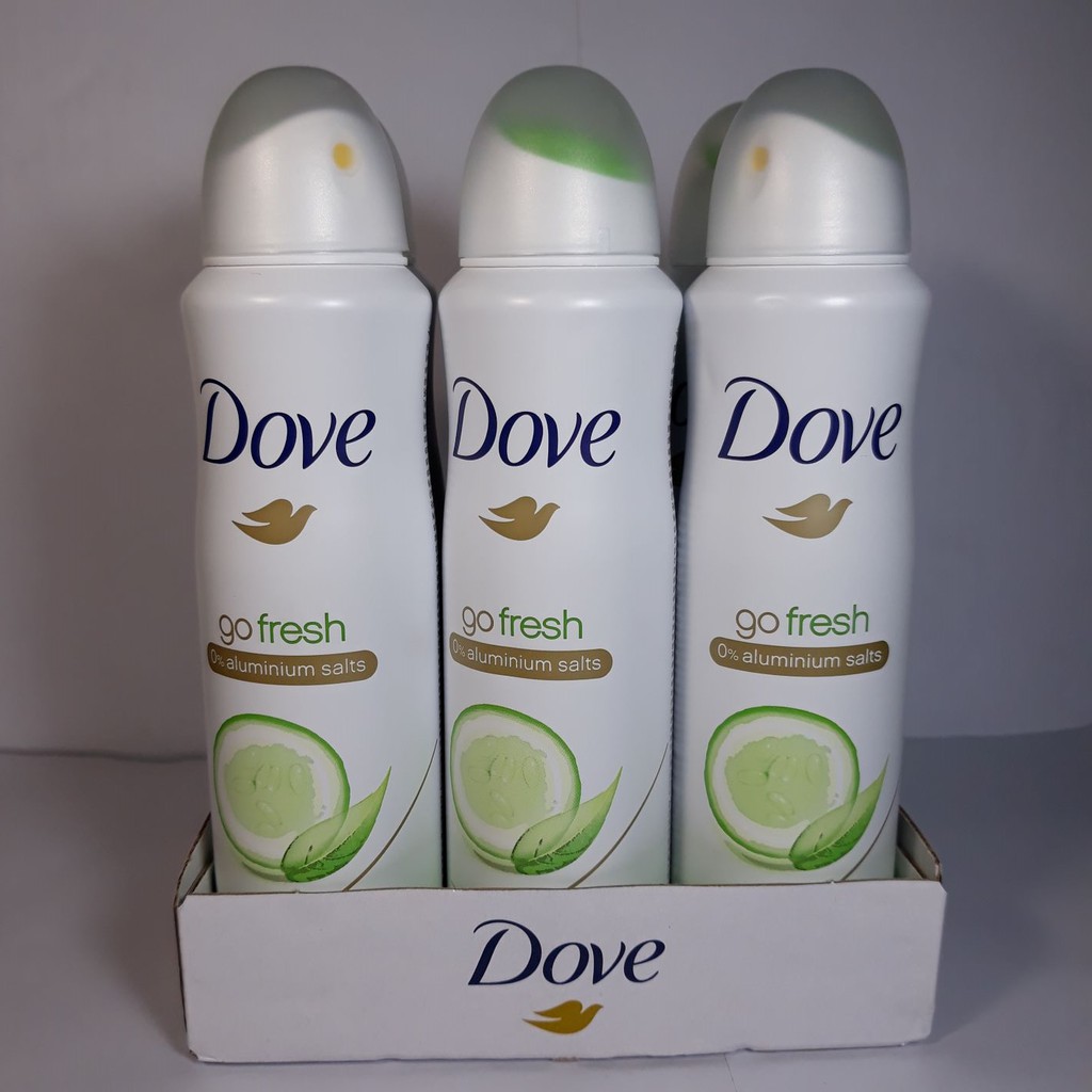 Xịt khử mùi toàn thân Dove pure 150ml | BigBuy360 - bigbuy360.vn
