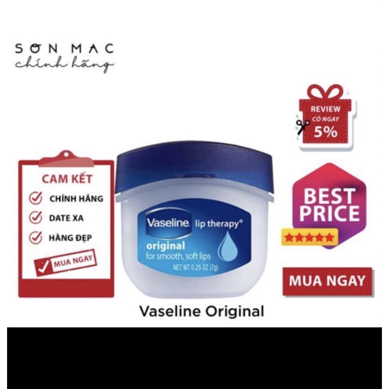 Son dưỡng môi Vaseline lip therapy 7g
