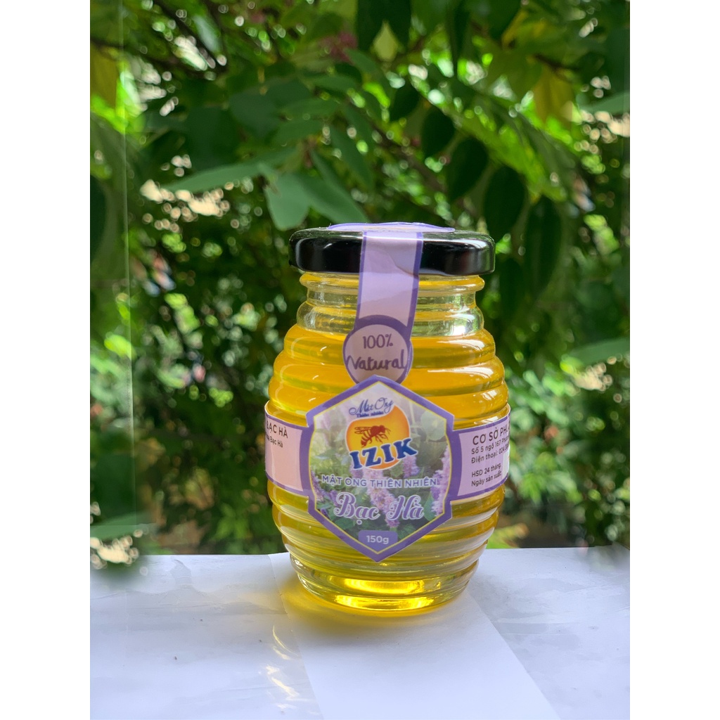 Mật Ong Bạc Hà cao nguyên đá Hà Giang 100% nguyên chất-150gram