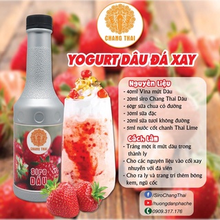 Siro Dâu Chang Thai 1000ml