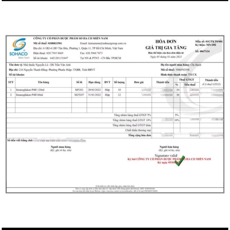 Siro tăng cường miễn dịch cho bé gấu Kan P4H 120ml cho bé hàng Balan đủ bill