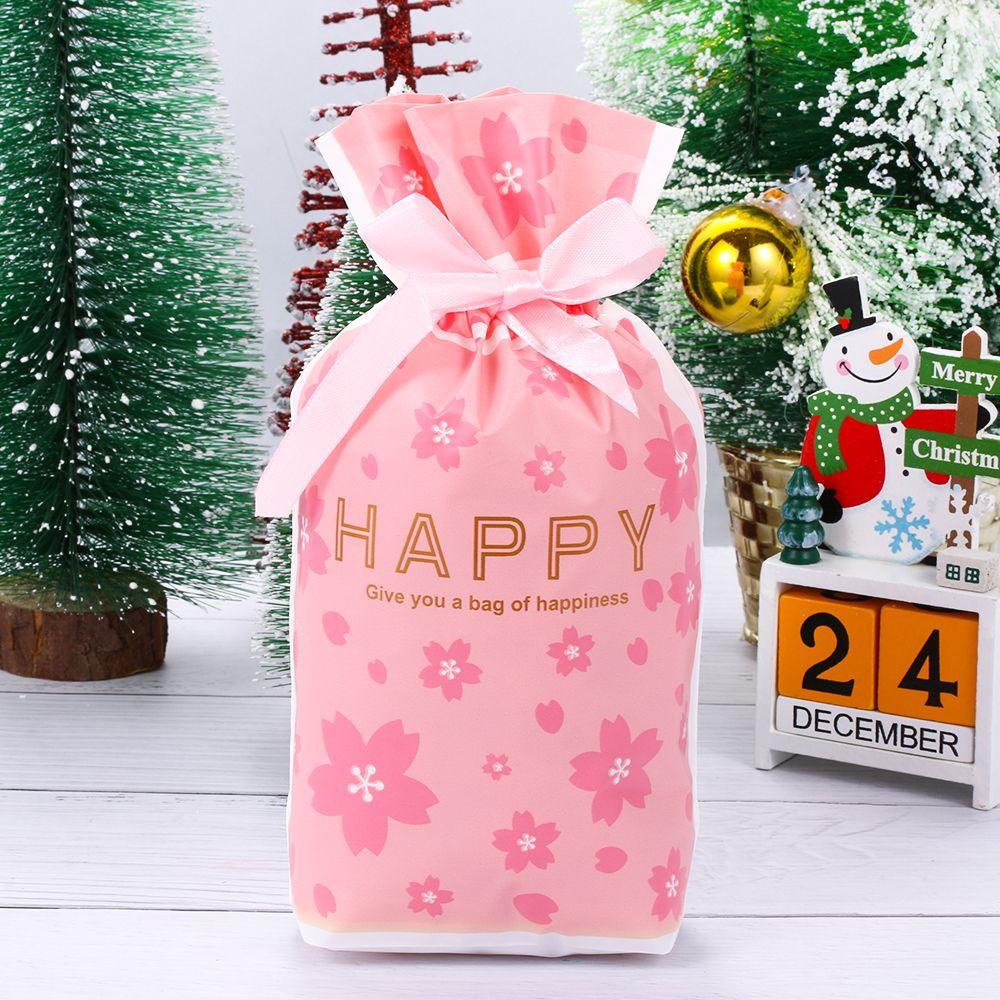 Bộ 5 Túi Đựng Bánh Quy Trang Trí Giáng Sinh